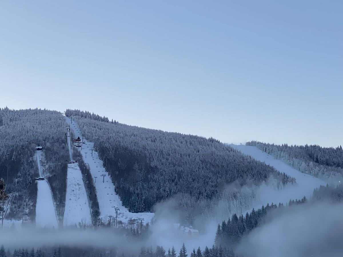 Luxusni Apartman U Sjezdovek S Garazi Harrachov Exterior foto